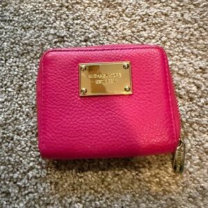 Michael Kors Pink Wallet